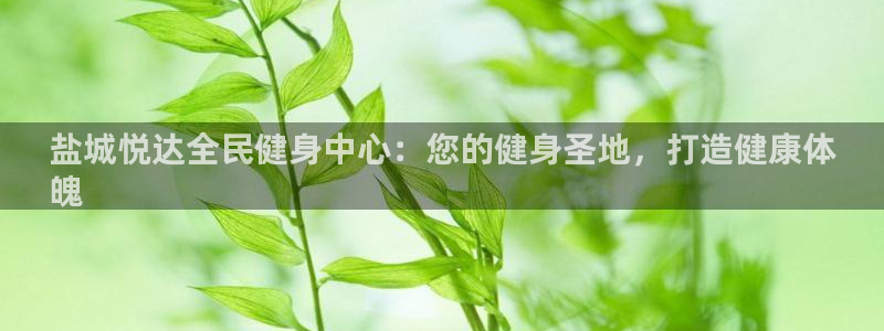 尊龙最经典的三个角色：盐城悦达全民健身中心：您的健身圣地