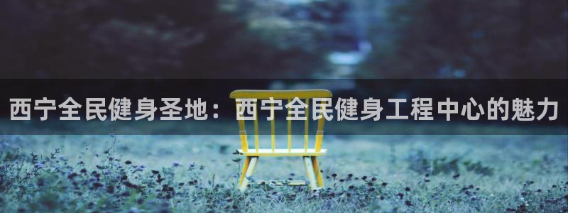 尊龙z6.con：西宁全民健身圣地：西宁全民健身工程中心